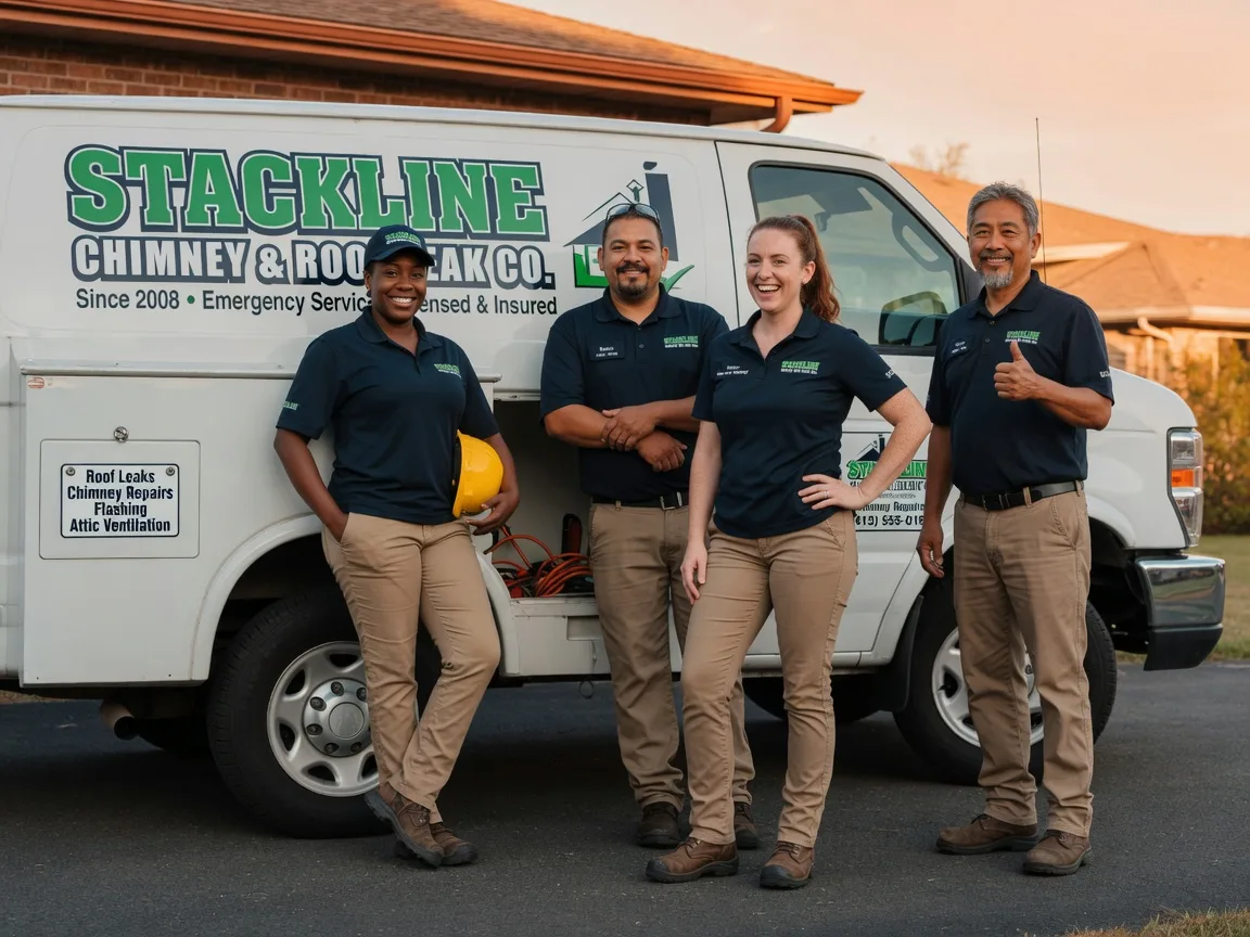Chimney flashing repair company in Ward, SC